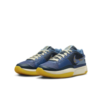 【NIKE 耐吉】籃球鞋 女鞋 大童 運動鞋 包覆 緩震 JA 1 SE GS 藍 FQ7371-400