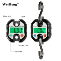 WeiHeng Timbangan Koper Digital 150kg 50g - WH-C100 - Hitam