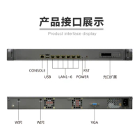 Carrier Firewall Server Engine Router 2* 10Gbs SFP with 6*1000M i211 Lan Intel Quad Core Xeon E3-1245 V2 3.4G