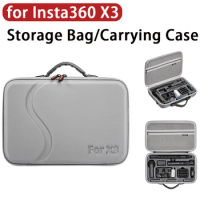 Storage Case for Insta360 One X2/x3 Waterproof Portable Handbag Panoramic Camera Carrying Bag for Insta 360 X3/x2 Accessories