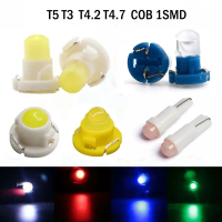 หลอดไฟ LED, T5 T4.7 T4.2 T3 SMD, ลิ่ม, สำหรับมาตรวัดบนแดชบอร์ดรถยนต์, ไฟ LED, เหมาะสำหรับไฟรถจักรยาน