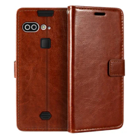 Case For AGM X2 Wallet Premium PU Leather Magnetic Flip Case Cover With Card Holder And Kickstand For AGM X2 SE