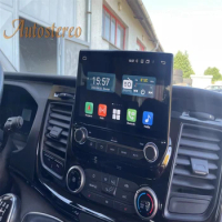 Carplay Android 13 For Ford Custom Fiesta Car GPS Navigation Auto Radio Head Unit Multimedia Player Wireless Carplay Radio Tape