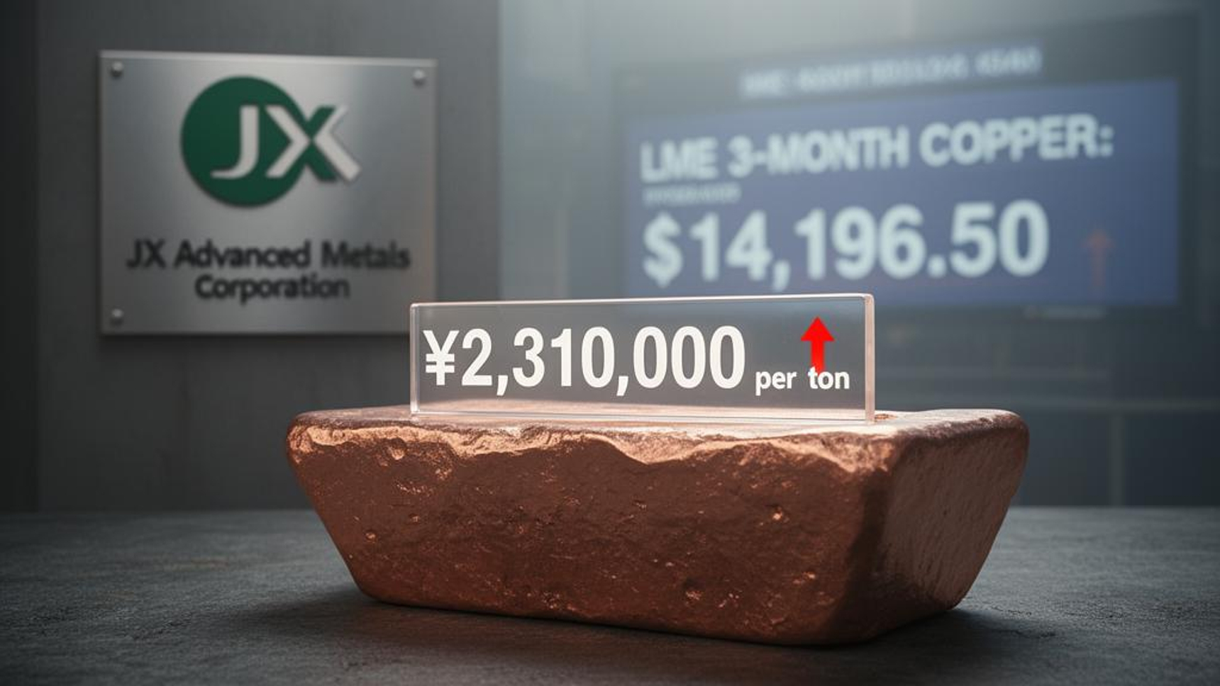 銅建値が231万円に、2日連続で最高値更新 JX金属が4万円引き上げ