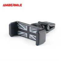 AMBERMILE Universal Car Phone Holder Air Vent Phone Holder Mount Mobile Phone Bracket for Mini Cooper Countryman Accessories
