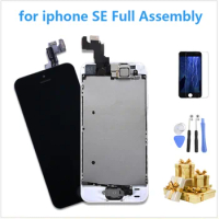 AAAA Quality OEM LCD Display For iPhone SE Touch Screen Digitizer Assembly A1723 A1662 A1724 Replacement LCD +home button camera