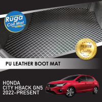 HONDA CITY HATCHBACK GN5 ( 2022 - 2026 ) Karpet Bonet Kulit PU PREMIUM QUALITY PU Leather Boot Carpe
