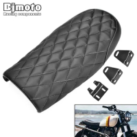 Motorcycle Vintage Saddle Seat cover Cafe Racer For Honda CB650 CB750 CG125 GN250 CL100 CL125S CL175 CL200 CL350 CL360 CL450