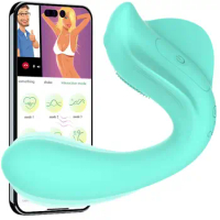 Clitoral G-Spot Vibrator, Clitoral Stimulator, with 10 Vibration Modes Realistic Dildos Vibrator, Female Sex Toy Couple Gift Ad