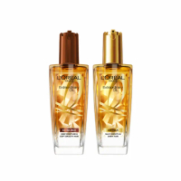 【LOREAL Paris 巴黎萊雅】金緻護髮精油2入100ml 金色/棕色/玫瑰/草本/護髮精華 任選(護髮油/髮油)