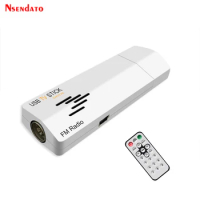 Digital USB 2.0 Analog TV Stick for Worldwide TV Tuner Receiver FM Radio with Remote Control for PC Laptop,Free Shipping