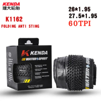 Kenda bicycle tire 26er 26x1.95 60TPI K1162 MTB mountain bike tires ICP 27.5*1.95 anti puncture for Urban road Folding tyre
