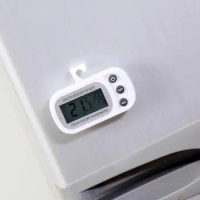 Hanging Refrigerator Thermometer Digital Fridge Thermometer with Lcd Display Max/min for Refrigerator Kitchen Restaurants 2pcs