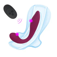 Wearable Dildo Vibrator Wireless Remote Control Clitoris Stimulation 10 Speed Vibrating Panties Sex Toys for Women