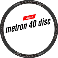 Two Wheel Sticker for Metron 40 Disc Brake Road Bike Bicycle Cycling Race Decals