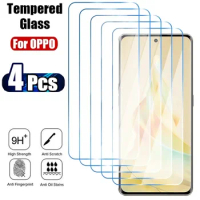 4Pcs Tempered Glass For OPPO Realme Q5 Q5i Q2 Q2i Q3i Q3S Q3T Q3 Pro Carnival Reno 10X Zoom A Z 2 2Z 2F Screen Protector Film