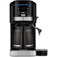 Cuisinart CHW-16 12-Cup Programmable Coffeemaker &amp; Hot Water System New Black