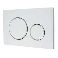 For Geberit For Sigma20 Chrome Dual Flush Actuator Plate For Concealed Cisterns Toilet Flush Button Toilet Parts White