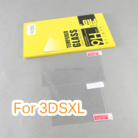 1set Tempered Glass For Nintendo 3DS XL LL 3DSXL 3DSLL 3 DS UP + Down Screen Protector Game Console Protective Film Guard
