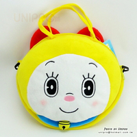 【UNIPRO】哆啦A夢 Doraemon 哆啦美 立體 頭型 臉型 可愛大頭表情 手提 側背包 兩用包 小叮鈴