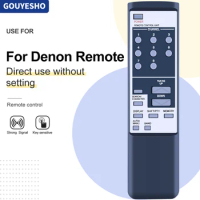 New RC-824 3990350003 Remote Control For DENON AM-FM Stereo Tuner TU-1500RD TU1500RD TU-SQ10