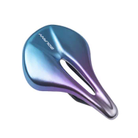 Bolany-Ultralight Bicycle Saddle, Carbon Fiber Cushion, Hollow and Breathable, Carbon Rail, Comfortable Seat Mat