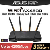 TUF-AX4200 WiFi 6 AX4200 TUF Gaming Wireless Router Dual Band Game Booster Strong Coverage AiMesh