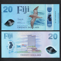 AA First place winner  2025 Year   Fiji 20 Yuan plastic banknote   Brand New UNC P-127