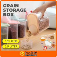 2.5 Liter / 1.9 Liter Grain Storage Box Dispenser Bekas Plastik
