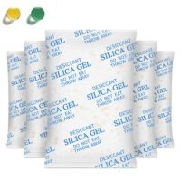 100 gram 16 packet A Silica Gel Beads 2-4mm 3-5mm Type Blue/Orange/White Silica Gel Desiccant Used As Air Purification Agent