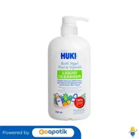 HUKI BOTTLE NIPPLE FRUIT & VEGETABLE LIQUID CLEANSER 700 ML BOTOL