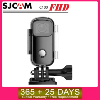 SJCAM C100 Mini Thumb Camera 1080P 30FPS H.265 12MP NTK96672 Chipset 2.4GHz WiFi 30M Waterproof case Action Sports DV Camera