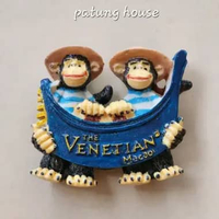 Fridge Magnet Tempelan Kulkas Souvenir Negara Macau The Venetian Macao MO004 004 Multicolour