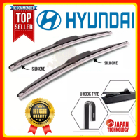 (1 Pasang) Hyundaii Matrix/Starex/SantaFe/Getz/Tucson/Accent/Sonata/Atos/Elantra/i10 Silicone Car Wi