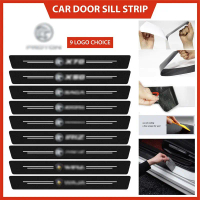 [Set Pintu+Bonet] Logo Proton Pelekat Ambang Pintu Kereta Depan Bonet Belakang Langkah Anti Gores X5