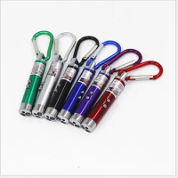 Hot Sale Laser Pointer Laser Toy Cat Laser Pen Keychain Keyring Cat Dog Toy with Cat Chasing Cat Supplies Cat Toys LED White