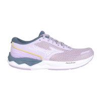 MIZUNO WAVE REVOLT 3 女慢跑鞋-運動 反光 美津濃 J1GD238123 粉紫灰黃白