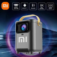 NEW Xiaomi E350 Home Projector 4K HD Android 10.0 Dual Band WIFI 6.0 800 ANSI BT5.0 1920*1080P Cinema Outdoor Portable Projector