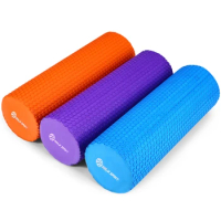 NEW Yoga Column Fitness Pilates Yoga Foam Roller Block Train Gym Massage Eva Foam Roller Massage Roller Muscle Tissue Fitness