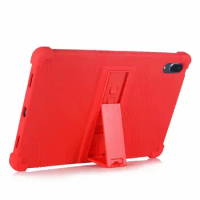 Stand Case for Lenovo Tab P11 Pro Silicon Cover TB-J706F J706N J706 Shockproof Holder Protector