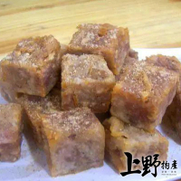 上野物產 18包共72片 水晶芋頭粿(600g±10%/4片/包/芋頭糕/蘿蔔糕)