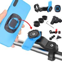 Bicycle Mobile Phone Holder New Bicycle Stem Motorcycle Phone Holder Handlebar Mount Universal Adaptors for Outdoor Equipment