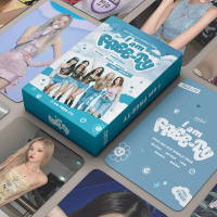 Kad Gambar KPOP G-IDLE Blue I am FREE-TY Barangan Konsert Kad Gambar 55 Kad Lomo