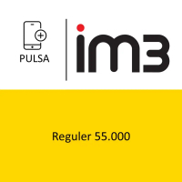 Pulsa / Mobile Reload IM3 OOREDOO - Rp. 55.000
