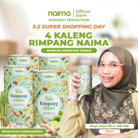 Rimpang Naima - 4 Kaleng - Minuman Rimpang Alami 100% Original dan Halal ala Dr. Zaidul Akbar - Kuny