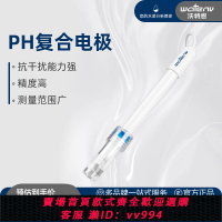 {公司貨 最低價}沃特恩PH復合電極E-201-C E-301-C實驗室二合一三合一ph電極 探頭