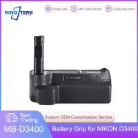 MB-D3400 Battery Grip For Nikon D3400 Digital SLR Camera Work 2PCS EN-EL14 Battery Holder