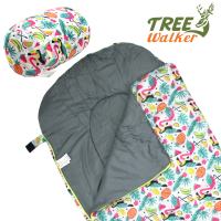 【TreeWalker】夢想森林兒童捲筒睡袋(大嘴鳥)