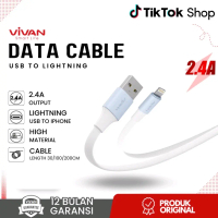 Kabel Data Vivan Lightning iPhone SL30 II Original Bergaransi SL30S
