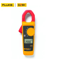 FLUKE 302+ Ac Dc Current Amperometric Clamp Meter Hook Ammeter Pliers Professional Electrician Digital Tester Clamps 302 Plus